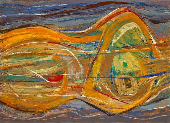 Mother Desert by Gazbia Sirry, Painted in 1973