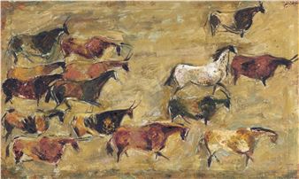 Pasture with Horses - Tahir Ibrahim Fattah