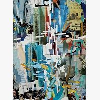 COMPOSITION WITH SUPREMATISTIC ELEMENTS - Yefim Moseyevich Royak