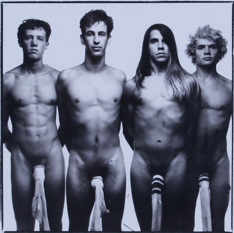 Artwork by Eika Aoshima, RED HOT CHILI PEPPERS, Made of photograph on vellum