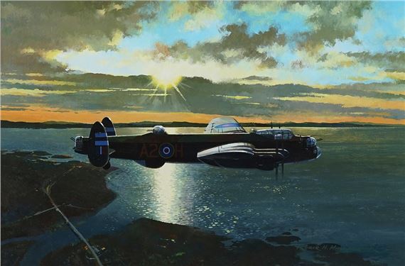 Roger H. Middlebrook | Outbound at Dusk | MutualArt