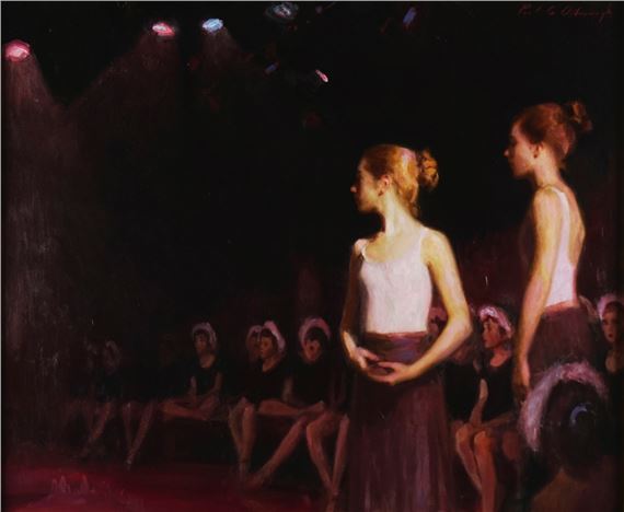 Young Dancers by Paul Oxborough