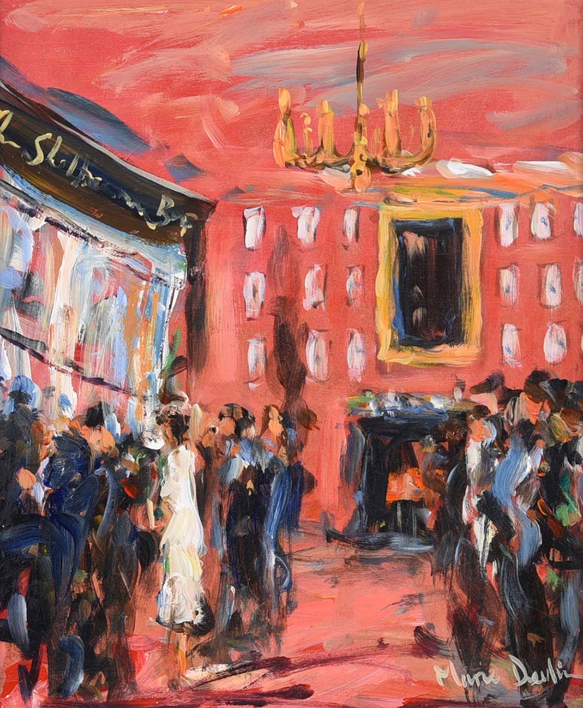Marie Devlin | IN THE SHELBOURNE HOTEL, DUBLIN | MutualArt