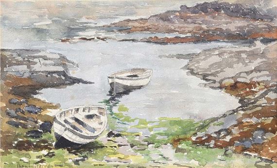 THE HARBOUR, SHEEPLAND by Theodore James Gracey