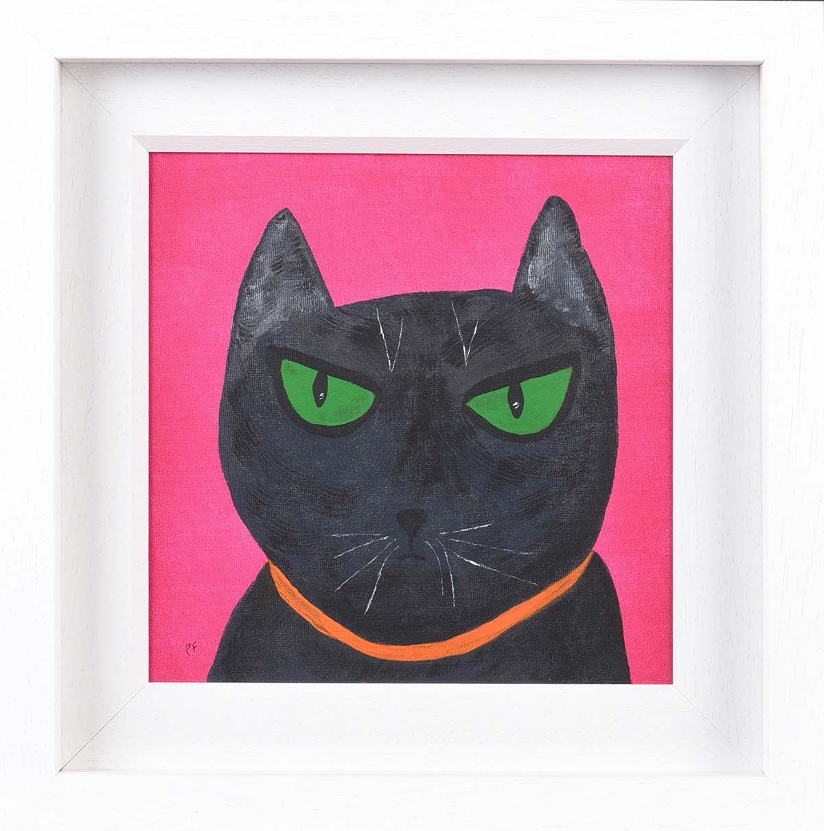 Artwork by P. Fay, COLIN, Made of ACRYLIC ON BOARD