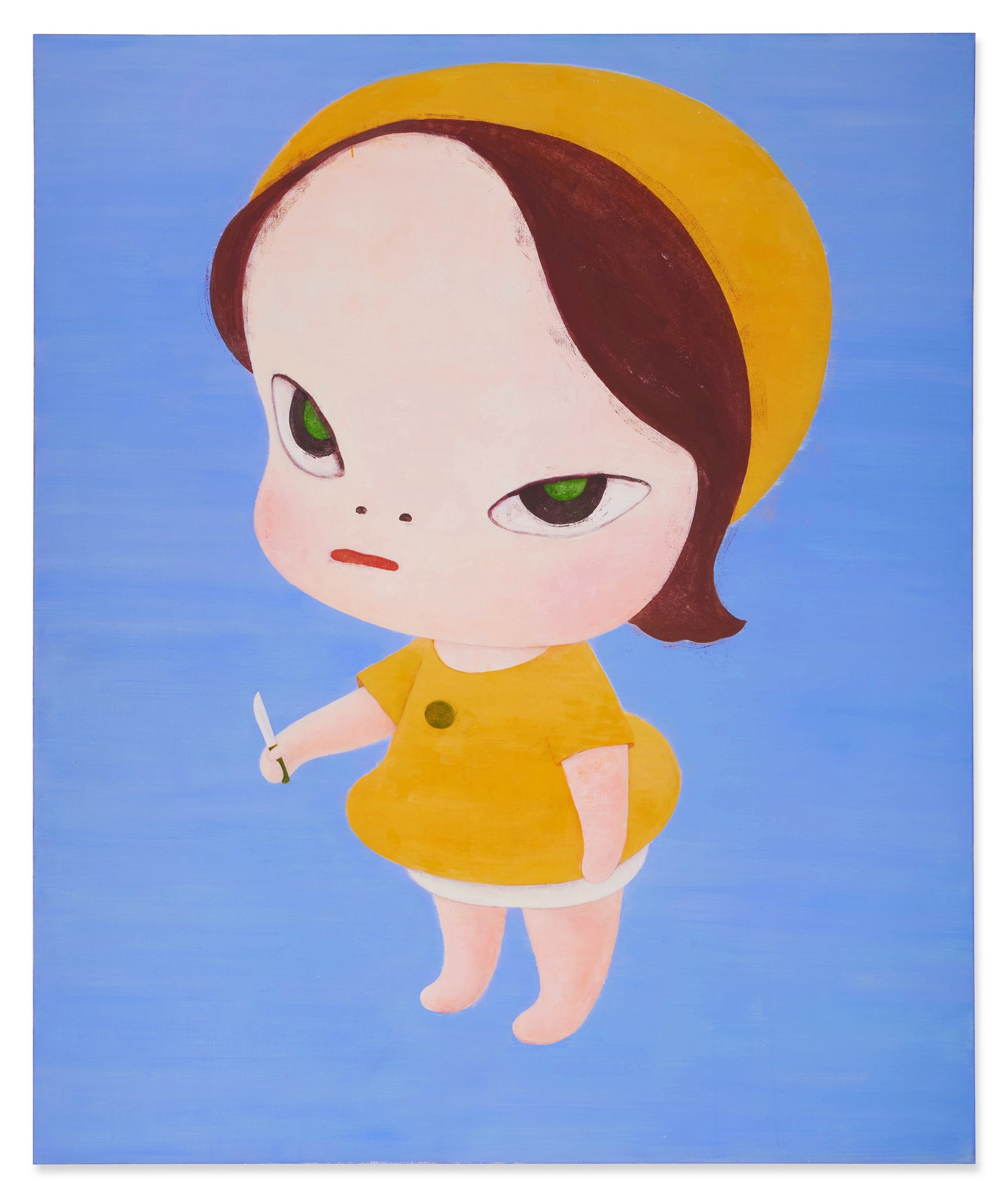 Artwork by Yoshitomo Nara, Nice to See You Again, Made of acrylic on canvas