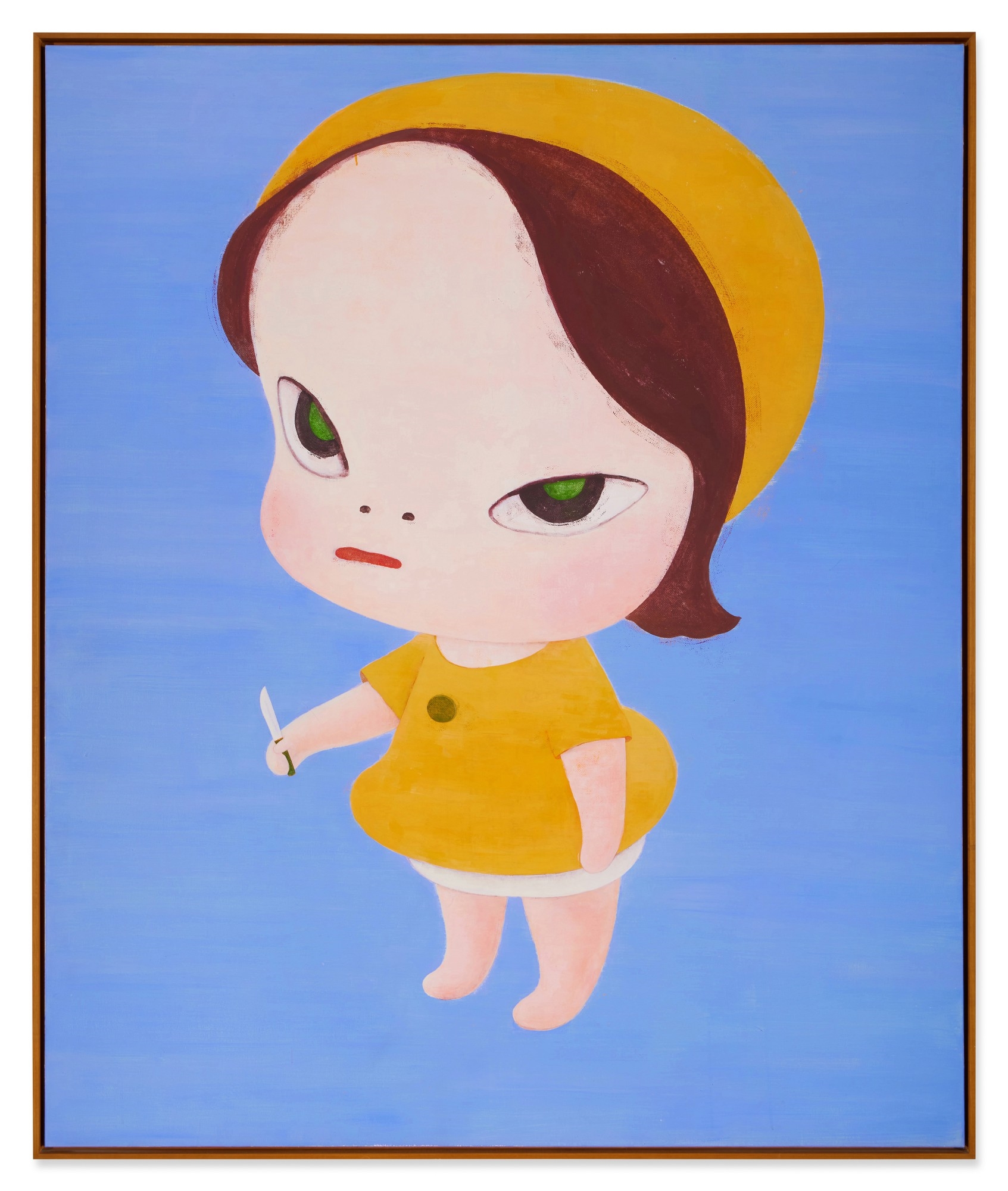 Artwork by Yoshitomo Nara, Nice to See You Again, Made of acrylic on canvas