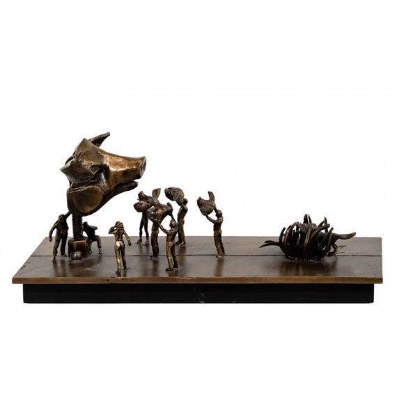 HOMAGE TO THE PIG 'BUT BEHAVE by Theodore Gall