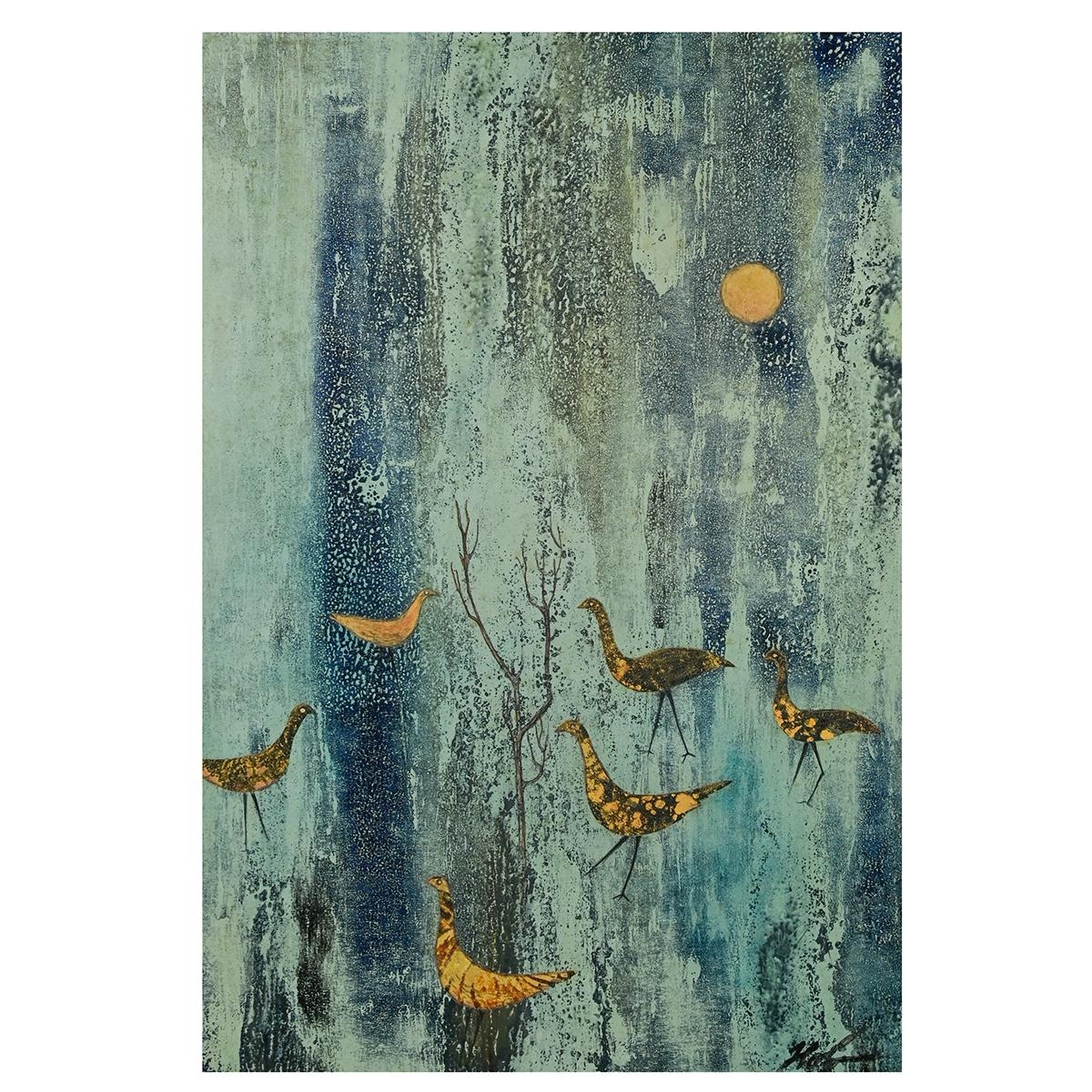 Artwork by Hans Otto Boehm, Untitled, Made of oil on masonite