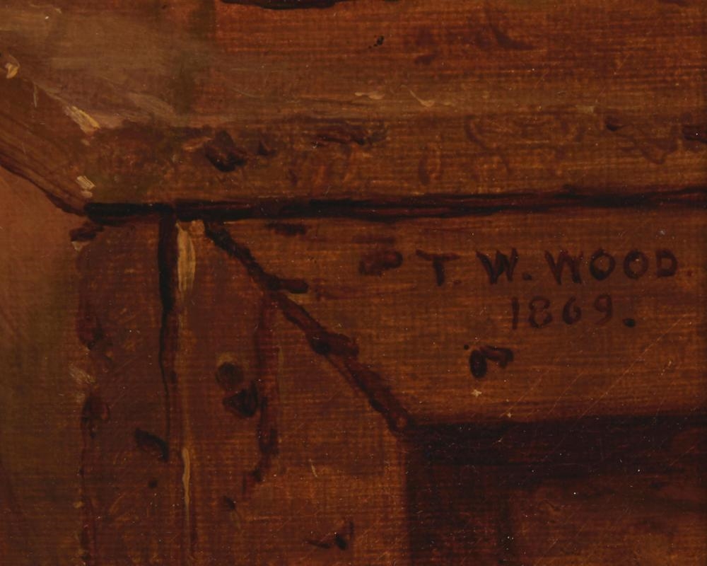 Thomas Waterman Wood Private Lunch, (1869) MutualArt