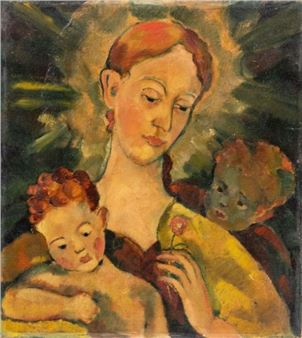 Madonna mit Kind und Johannesknaben - Willy Semm