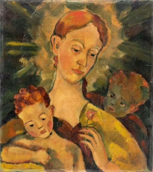 Madonna mit Kind und Johannesknaben - Willy Semm