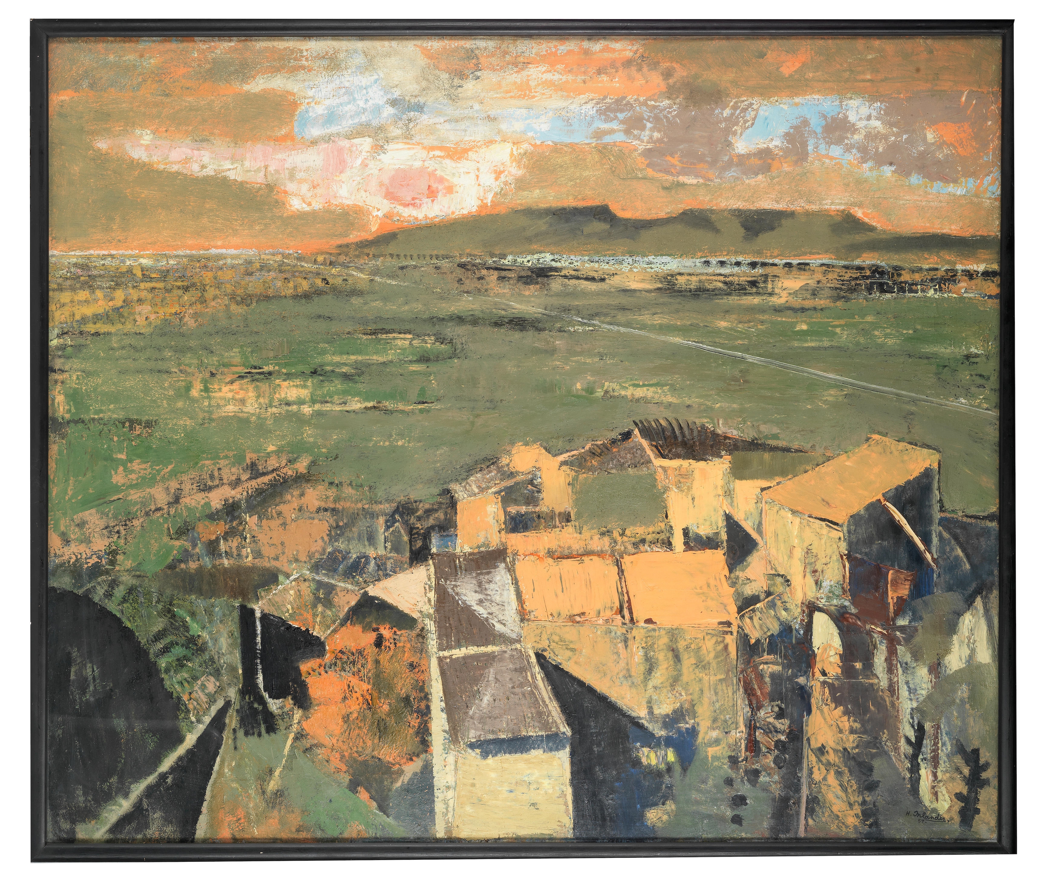 Henry Inlander | View From Castello (1957) | MutualArt