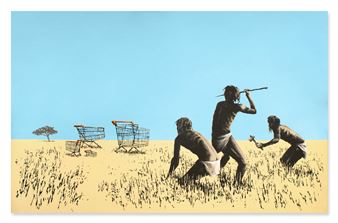 Trolley Hunters - Banksy