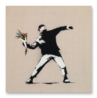 Love is in the Air - Banksy