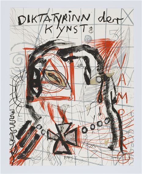 „Diktatyrinn der Kynst“ by Jonathan Meese, 2007
