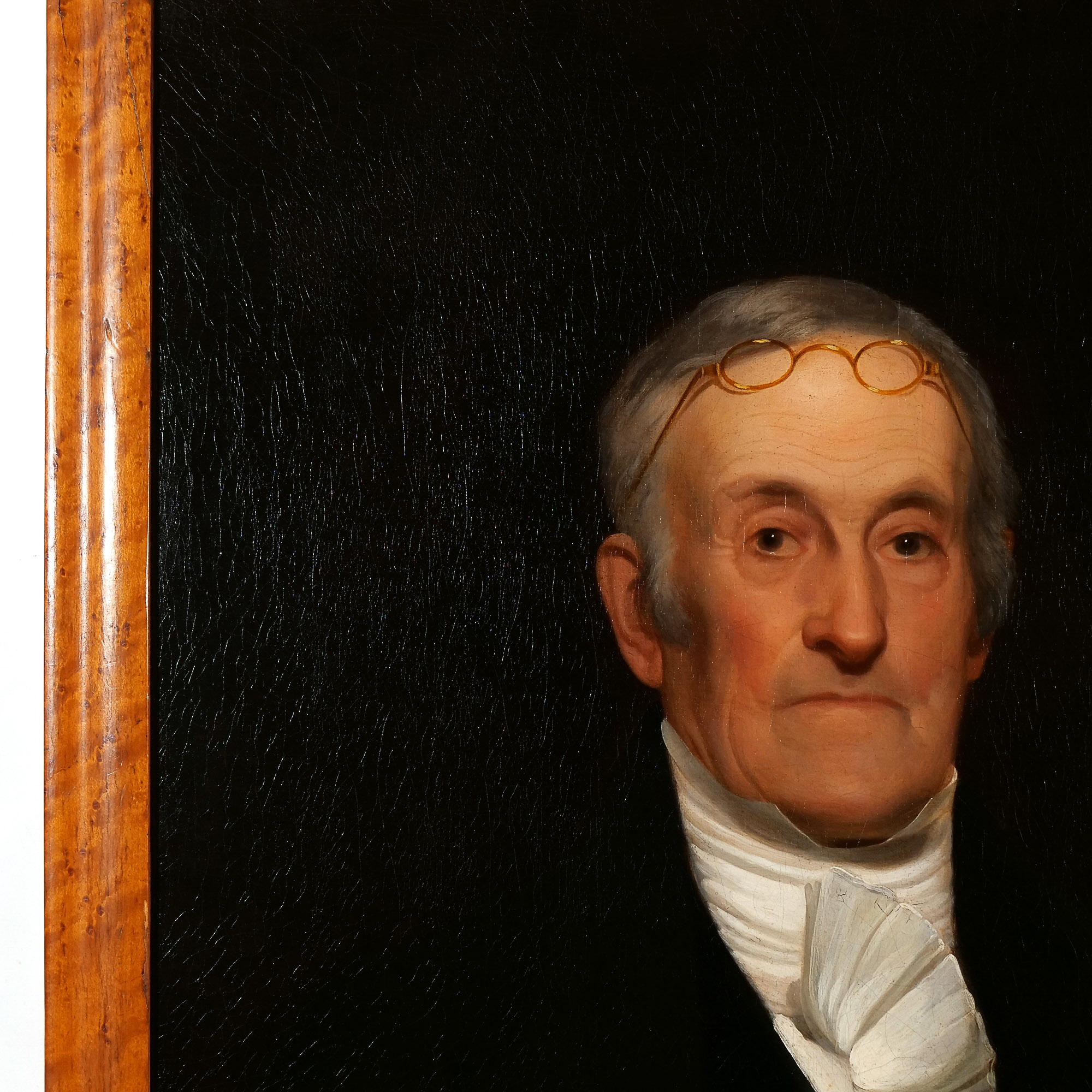 American School, 19th Century PORTRAIT of FOUNDING FATHER WILLIAM