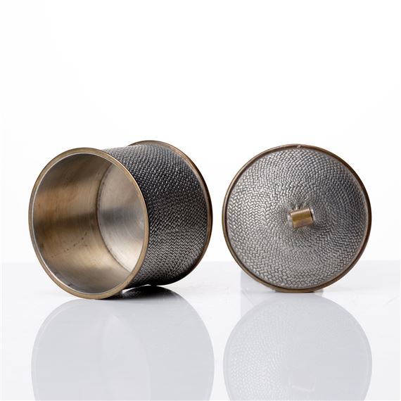 pewter tobacco jar Estrid Ericson | a pewter and tobacco jar (1950)