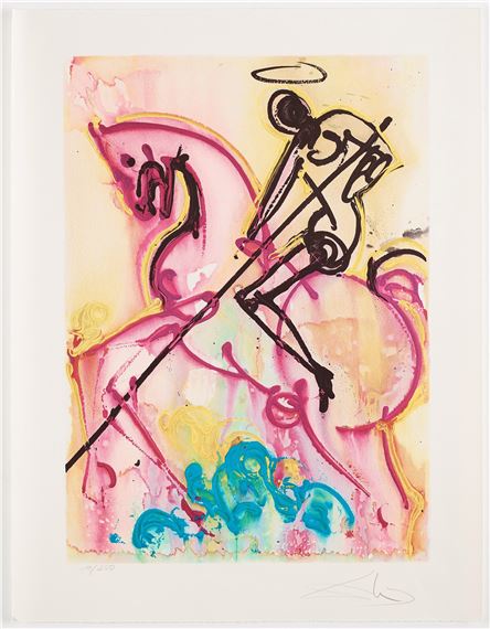 Salvador Dalí | 'Les Chevaux Daliniens' | MutualArt