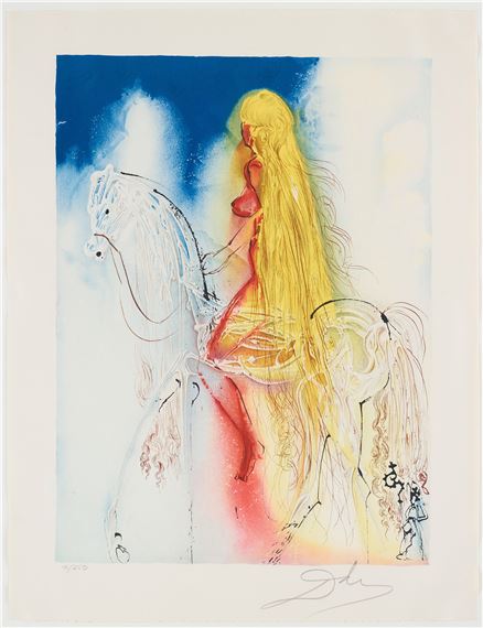 Salvador Dalí | 'Les Chevaux Daliniens' | MutualArt