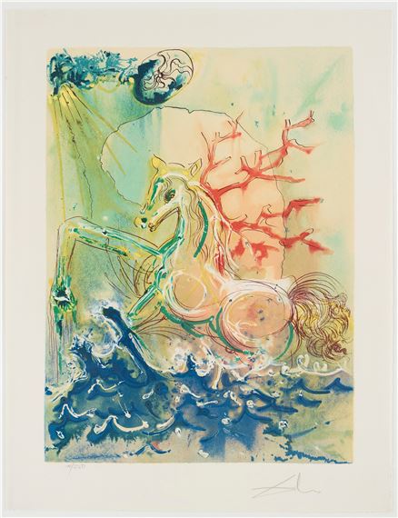 Salvador Dalí | 'Les Chevaux Daliniens' | MutualArt