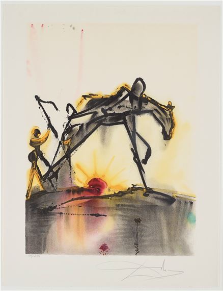 Salvador Dali、LES CHEVAUX DALINIENS Salvador Dalí | LES CHEVAUX DALINIENS | MutualArt