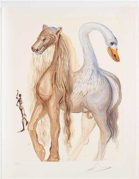 Salvador Dali、LES CHEVAUX DALINIENS Salvador Dalí | 'Les Chevaux Daliniens' | MutualArt