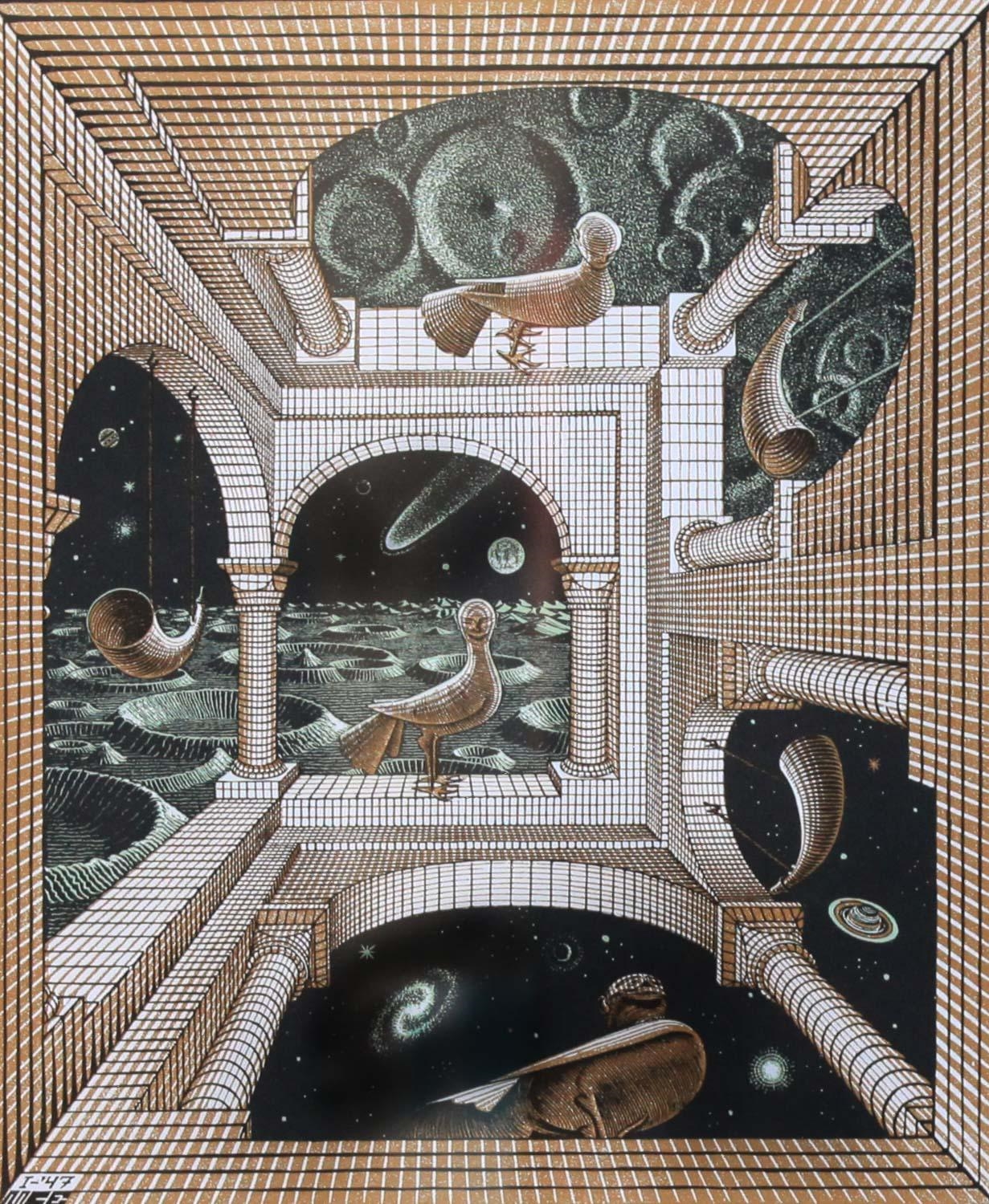 Another World by Maurits Cornelis Escher