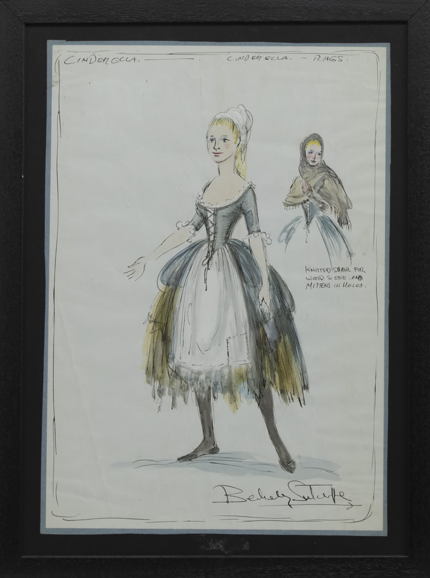 How To Draw Cinderella In Rags