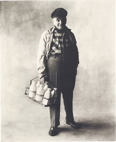 Milkman (A), New York by Irving Penn, 1951