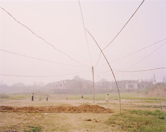 Cricket Match from A Myth of Two Souls - Vasantha Yogananthan