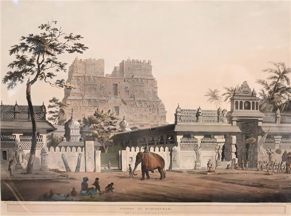 Pagoda at Ramisseram by Henry Salt