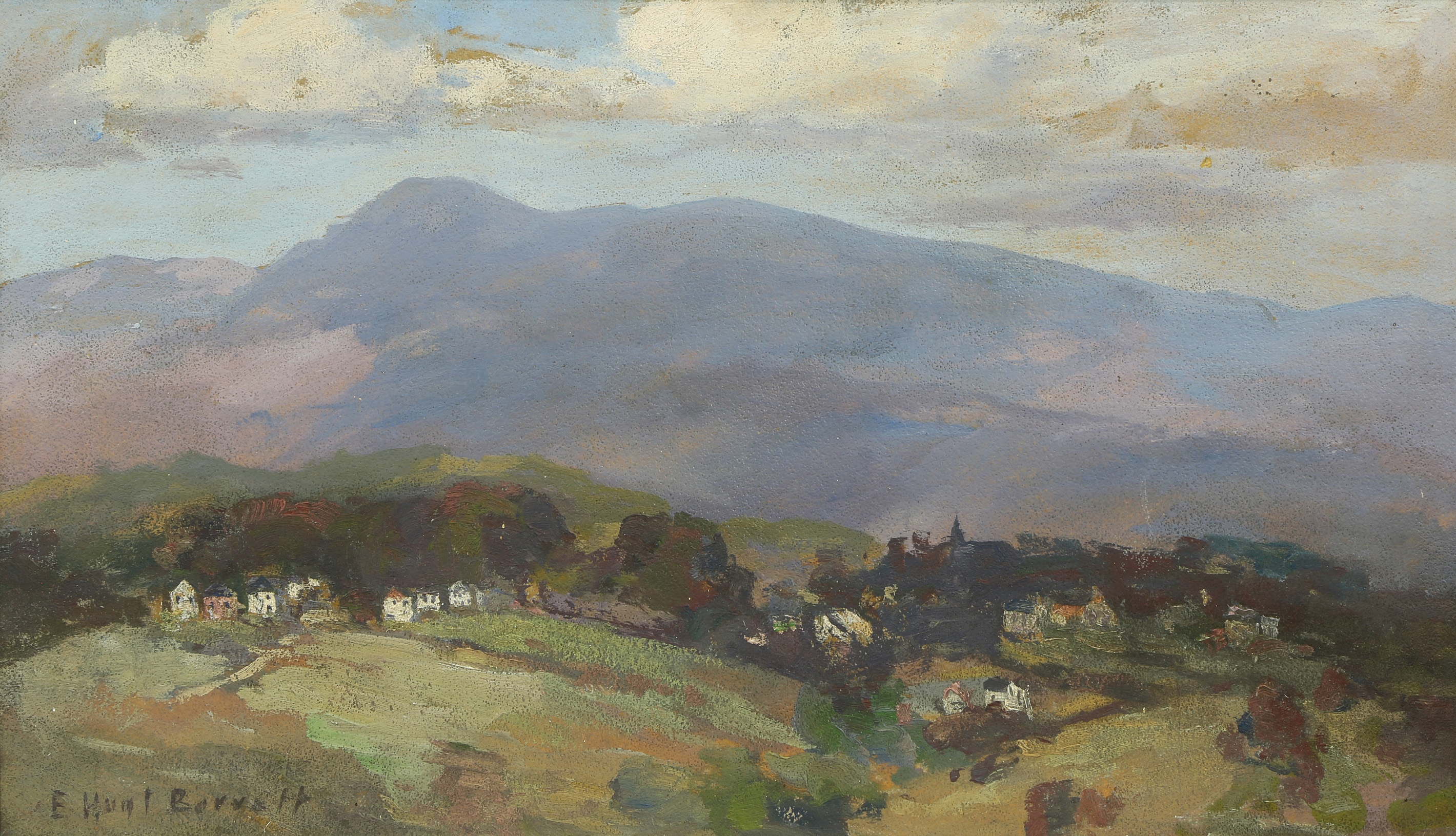 Elizabeth Hunt Barrett | Hillside Landscape | MutualArt