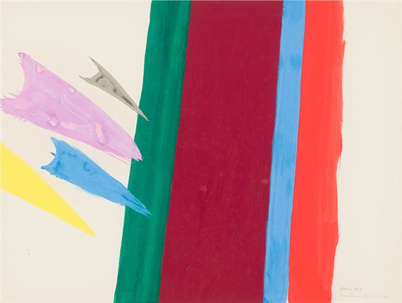 Spasm #3 by Jack Bush, 1969