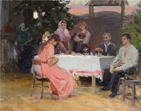 Matchmaking by Nikolai Nikolaevich Baskakov