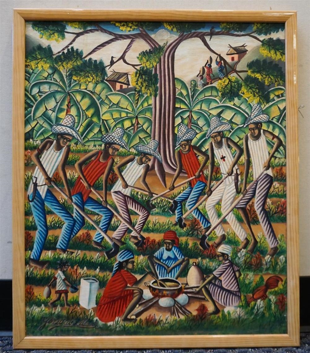 Gerard Valcin | Laborers in Field | MutualArt