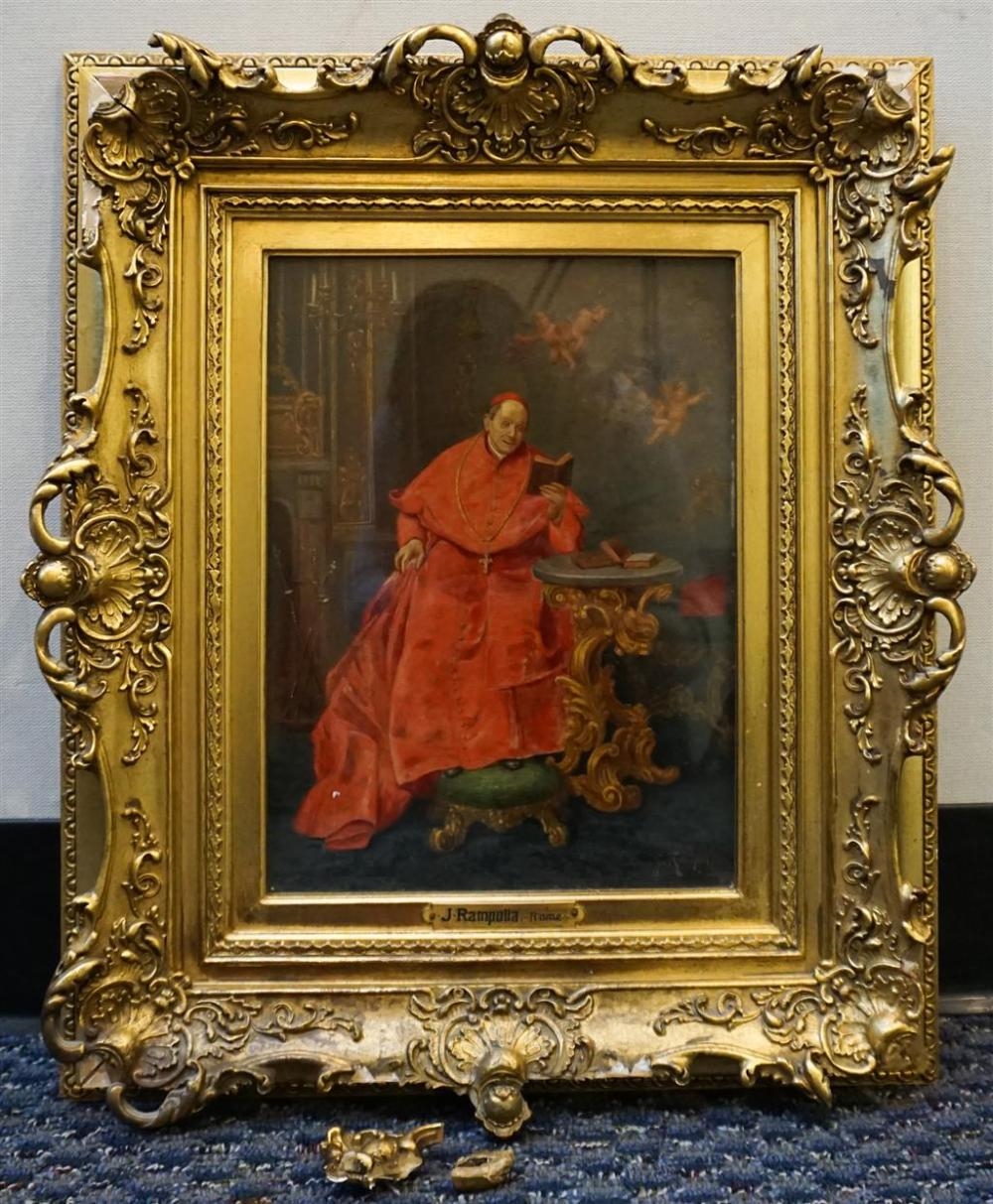 Artwork by J. Rampolla, Quiet Contemplation, Made of Oil on Board