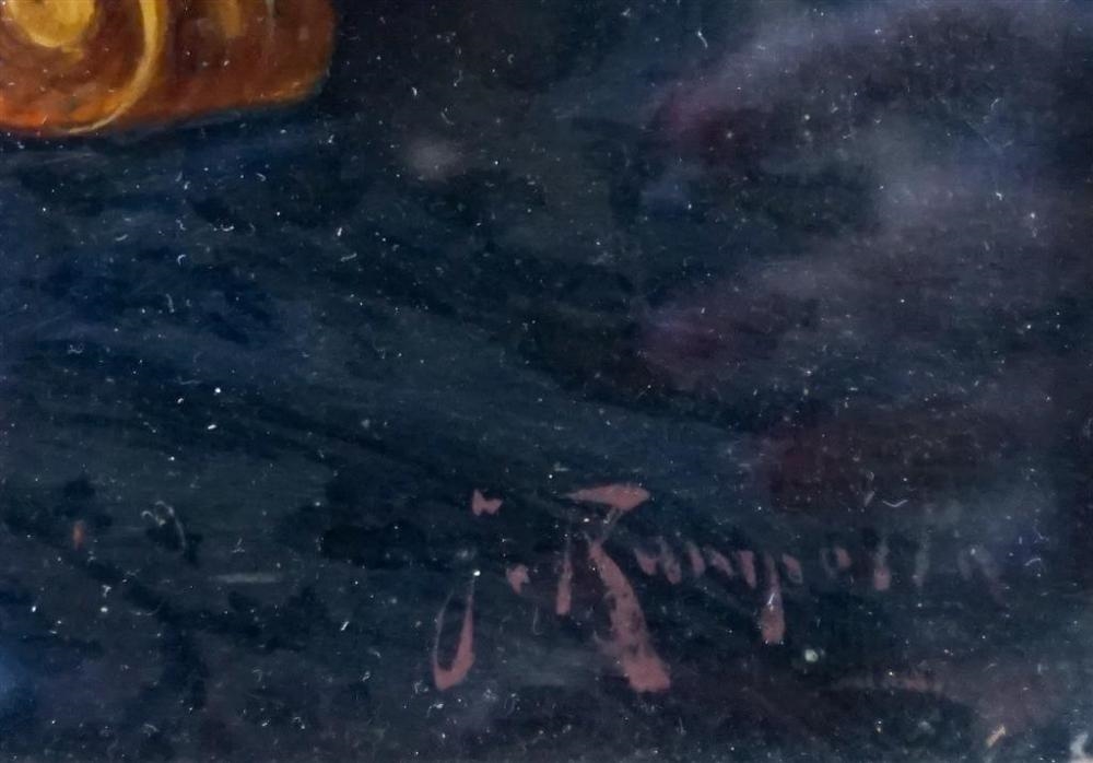 Artwork by J. Rampolla, Quiet Contemplation, Made of Oil on Board