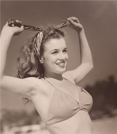 Norma Jean (Marilyn Monroe) by Andre de Dienes, Circa 1945