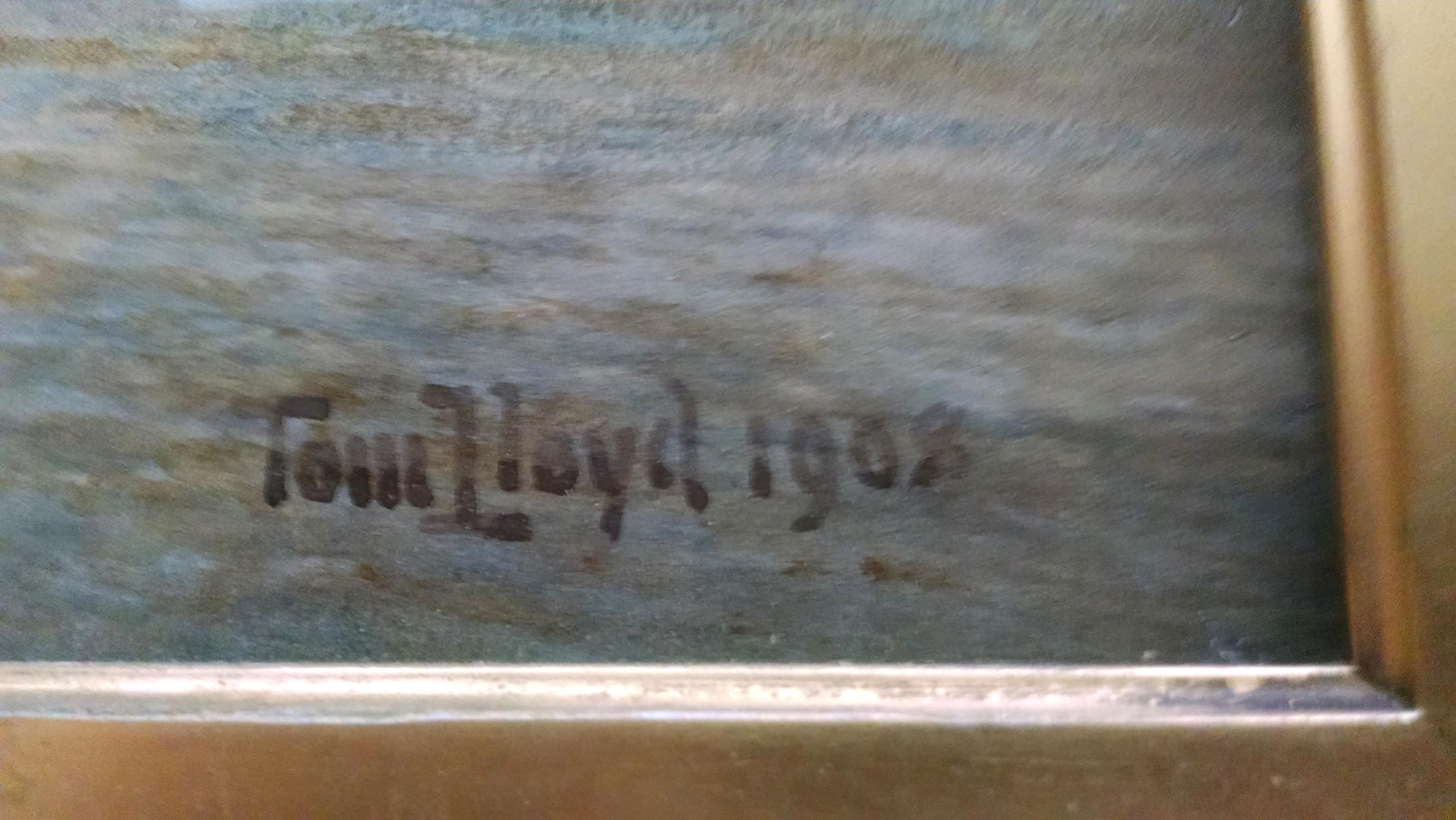 Artwork by Thomas James Lloyd, In the Mist, Made of Watercolor on Paper