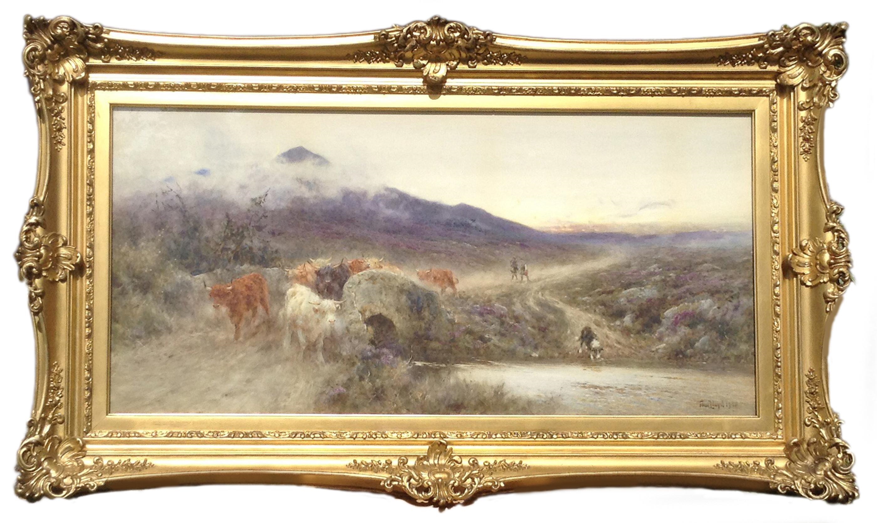 Artwork by Thomas James Lloyd, In the Mist, Made of Watercolor on Paper