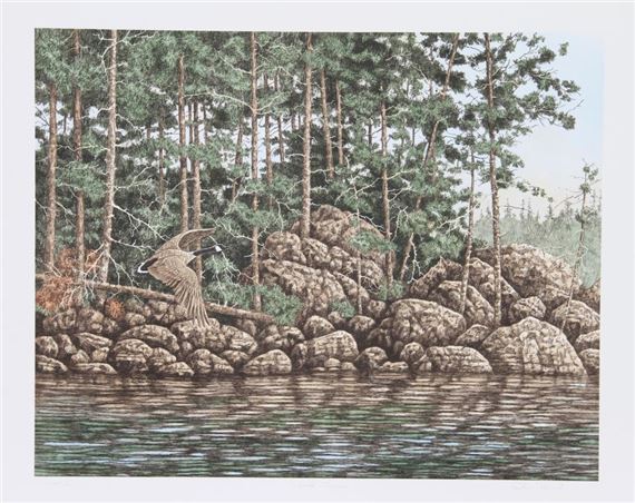 Wild Geese by Chris Forrest, Circa 1979