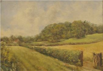Country Cottage View - Jean Findlay Healey