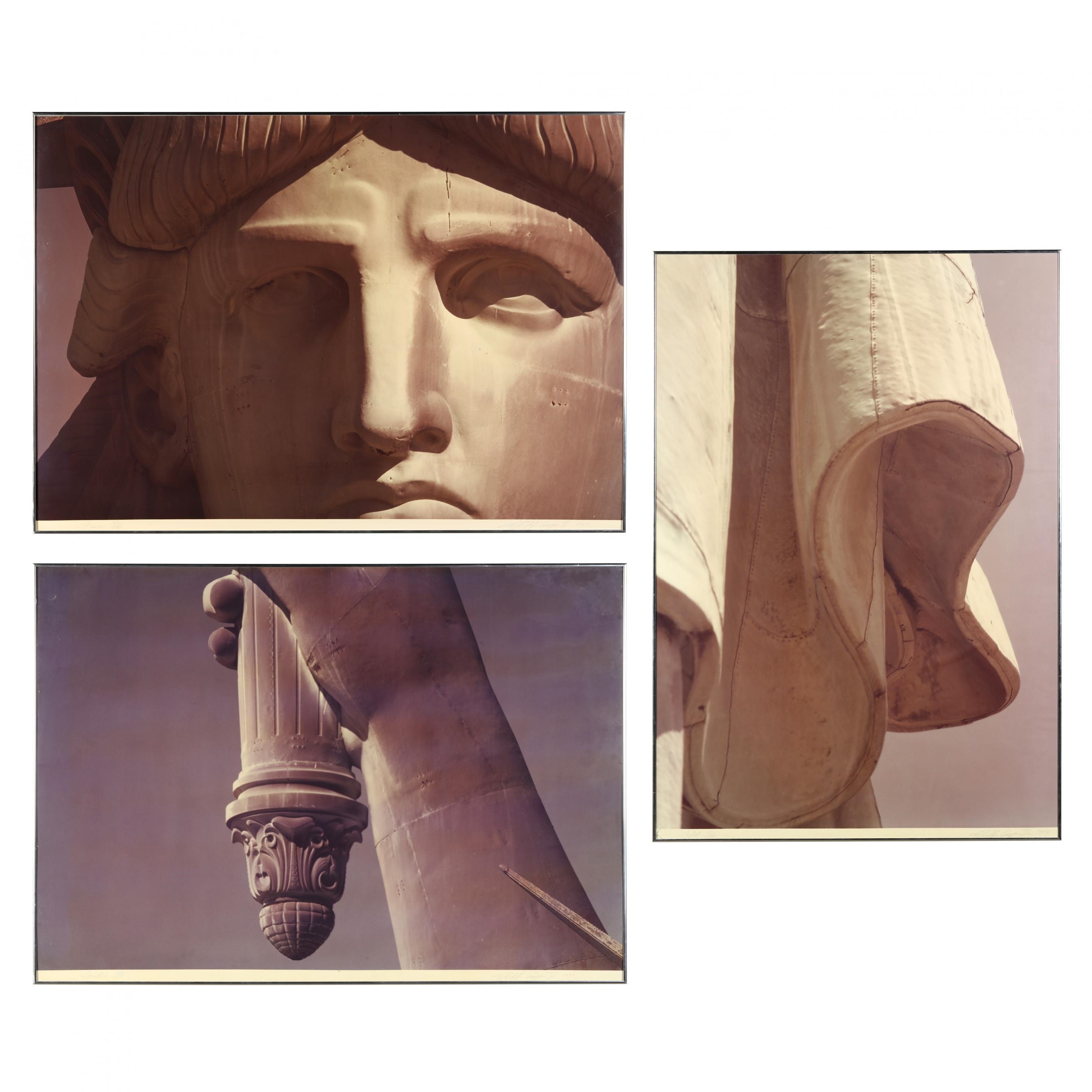 Artwork by Ruffin Cooper, Jr., Face , Torch , and Fold (Statue of Liberty), Made of Chromogenic photographs