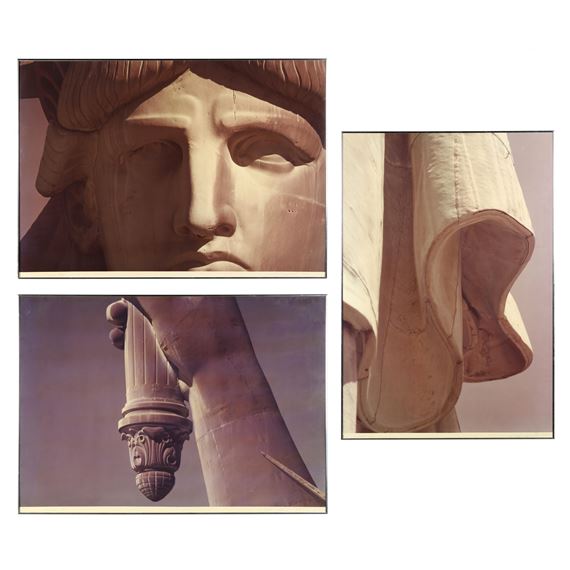 Face , Torch , and Fold (Statue of Liberty) - Ruffin Cooper, Jr.