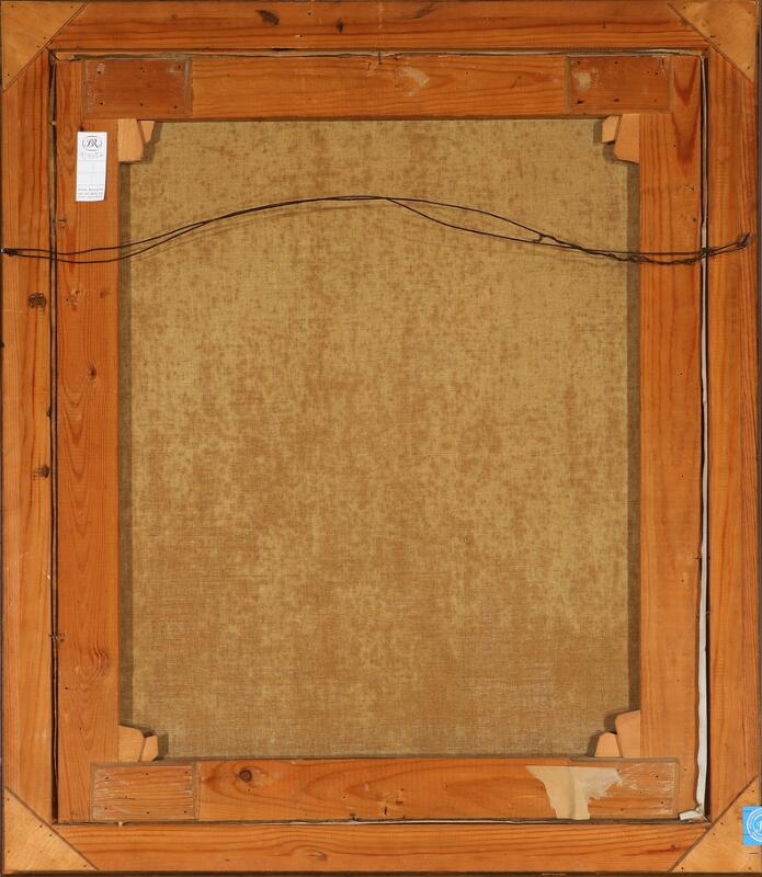 Christian Mølsted | Sailing ship at a port entry (1929) | MutualArt