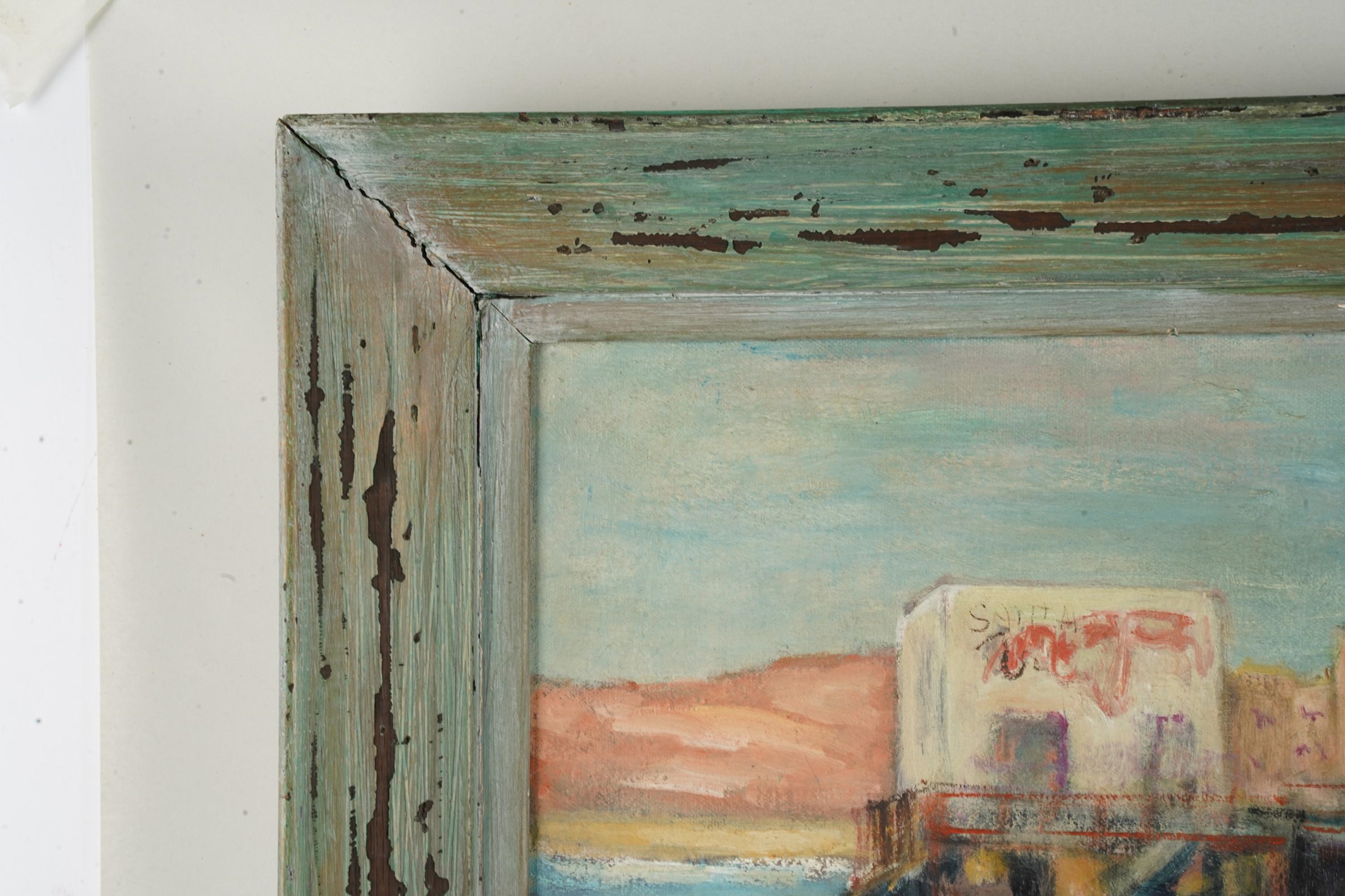 Artwork by Naomi Yergin, OLD SANTA MONICA PIER, Made of oil on canvas
