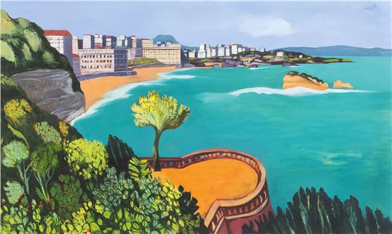 Biarritz. by Dietmar Lemcke, 1973