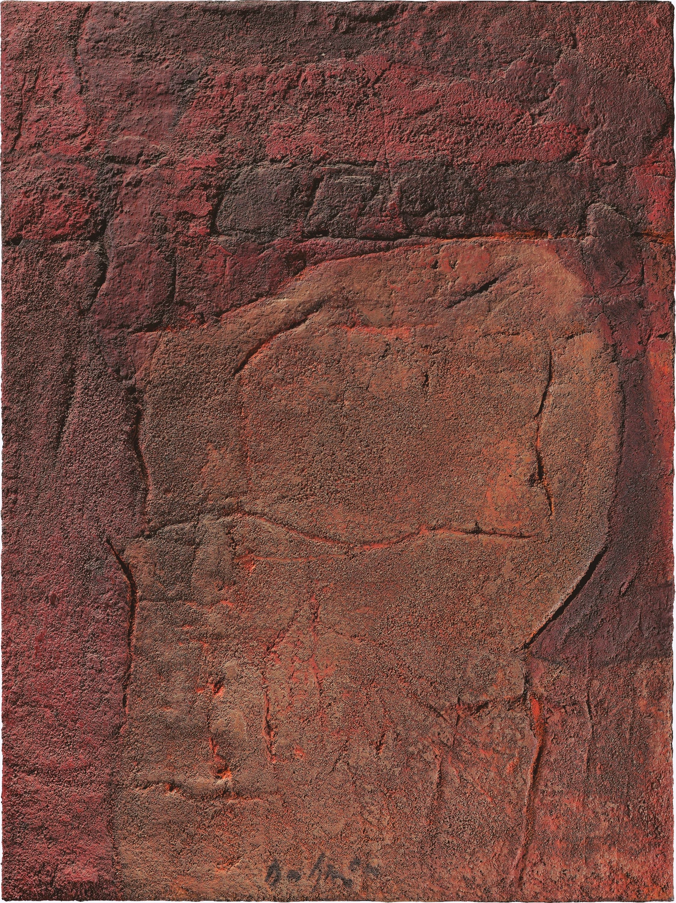 Artwork by Karl Fred Dahmen, Untitled., Made of Mixed media on canvas