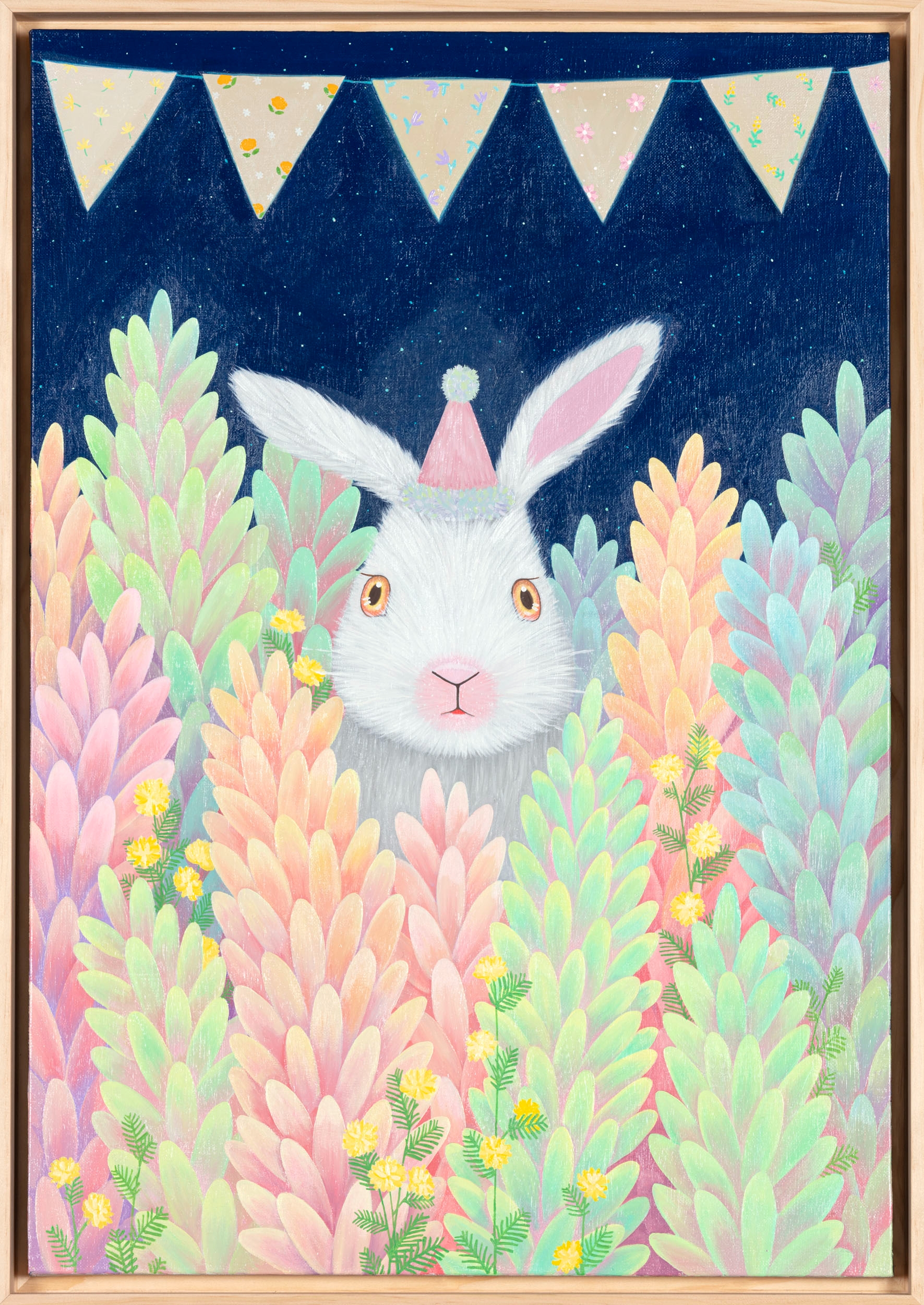 Artwork by Lim Solji, Midnight, Made of oil on canvas